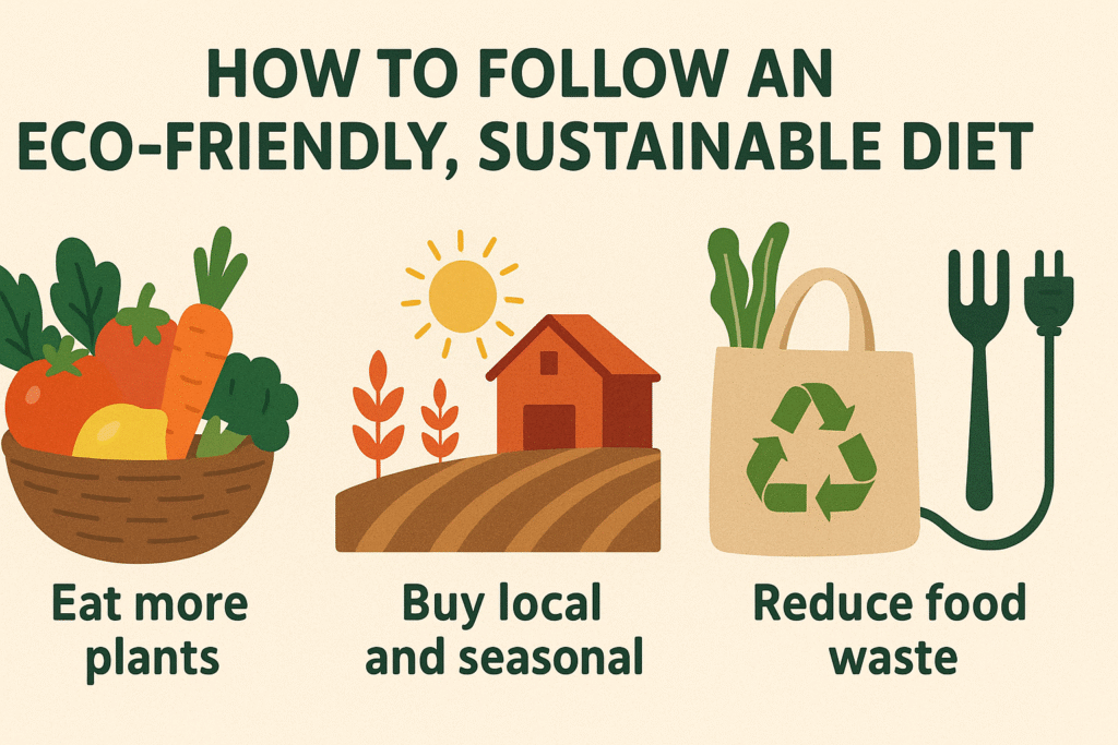 eco-friendly, sustainable diet
