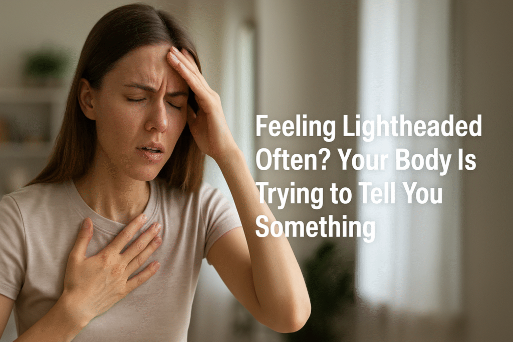 Feeling lightheaded often