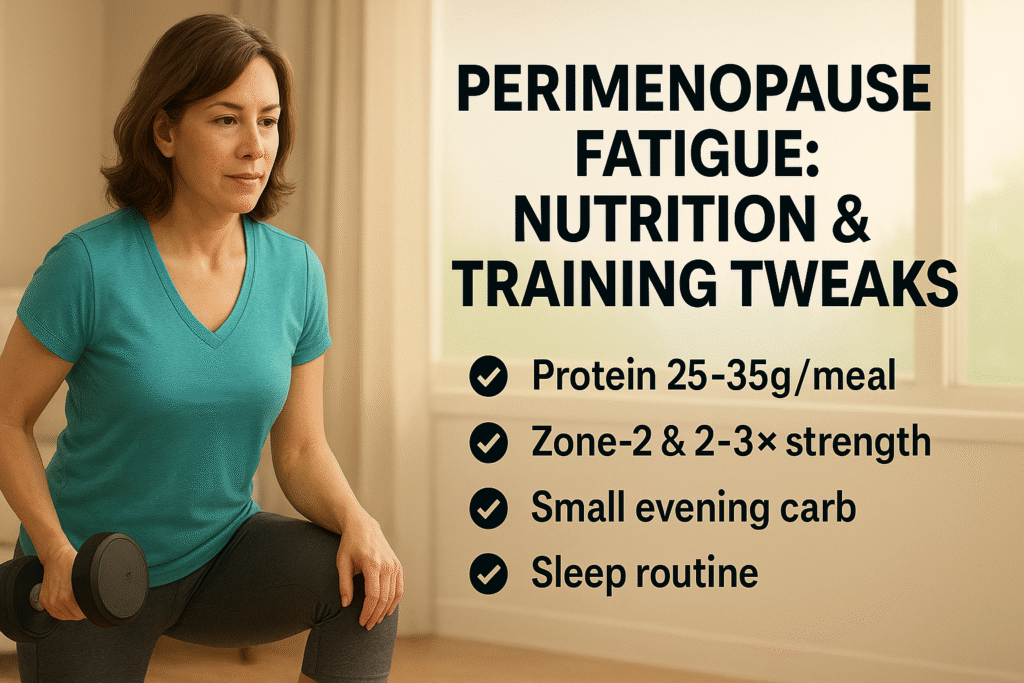 perimenopause fatigue